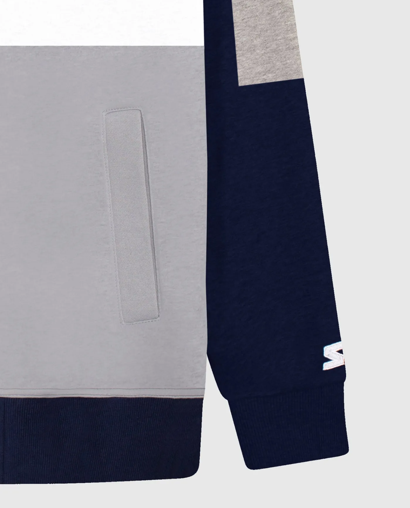 Dallas Cowboys Zip-Front Colorblock Hoodie sold by Starter product image thumbnail 3