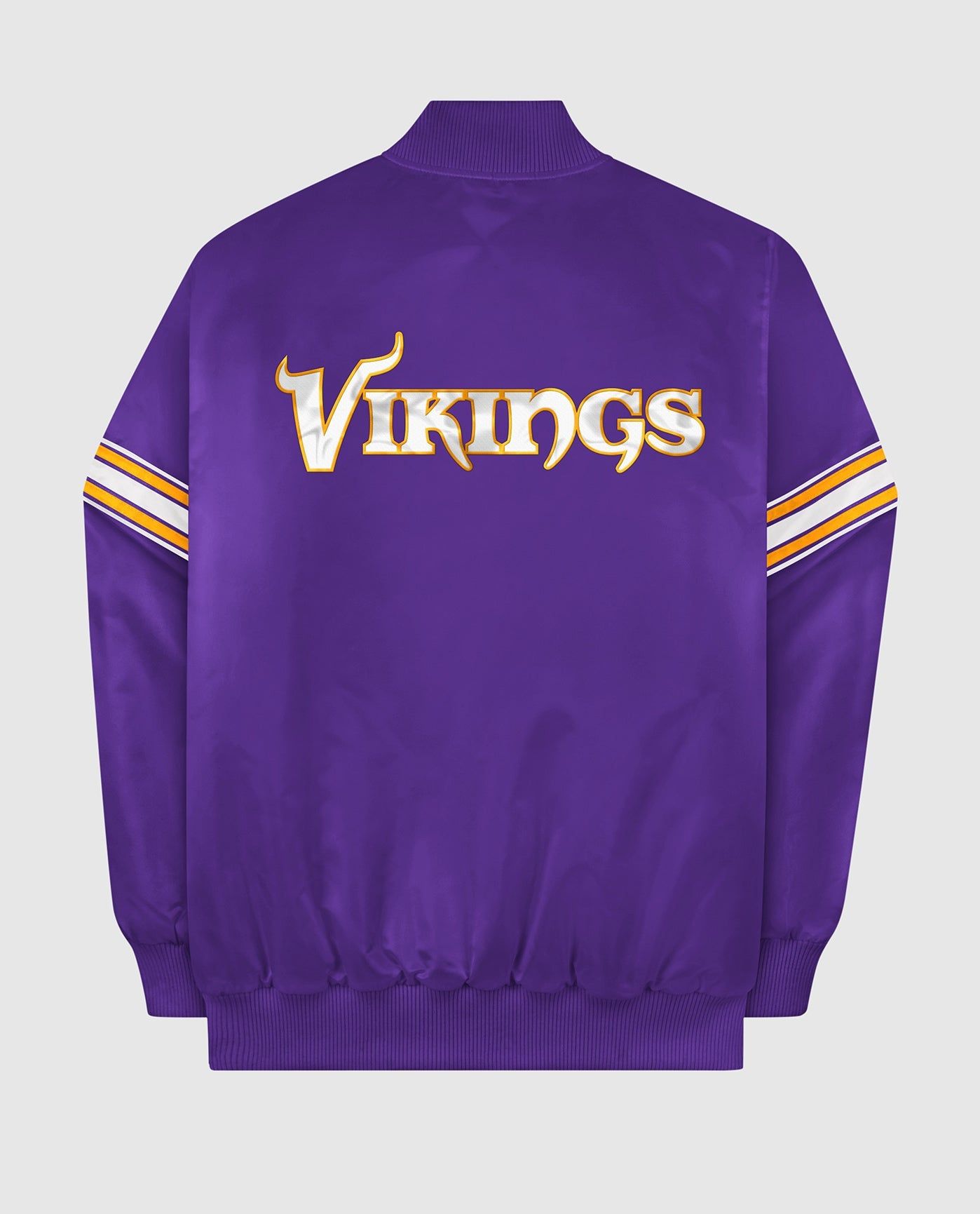 Minnesota Vikings Varsity Satin Full-Snap Jacket sold by Starter product image thumbnail 4