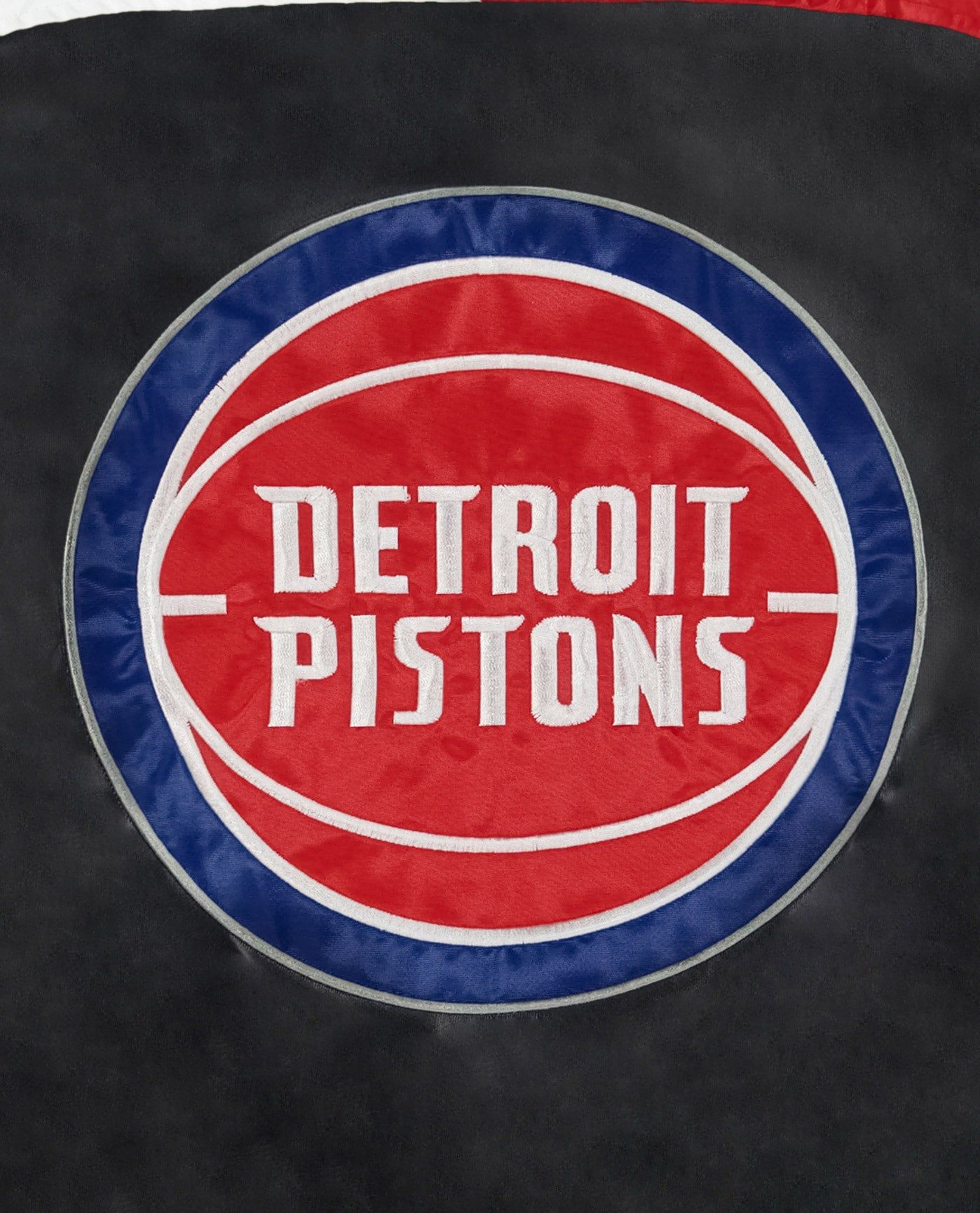 Detroit Pistons Varsity Satin Full-Snap Jacket sold by Starter product image thumbnail 3