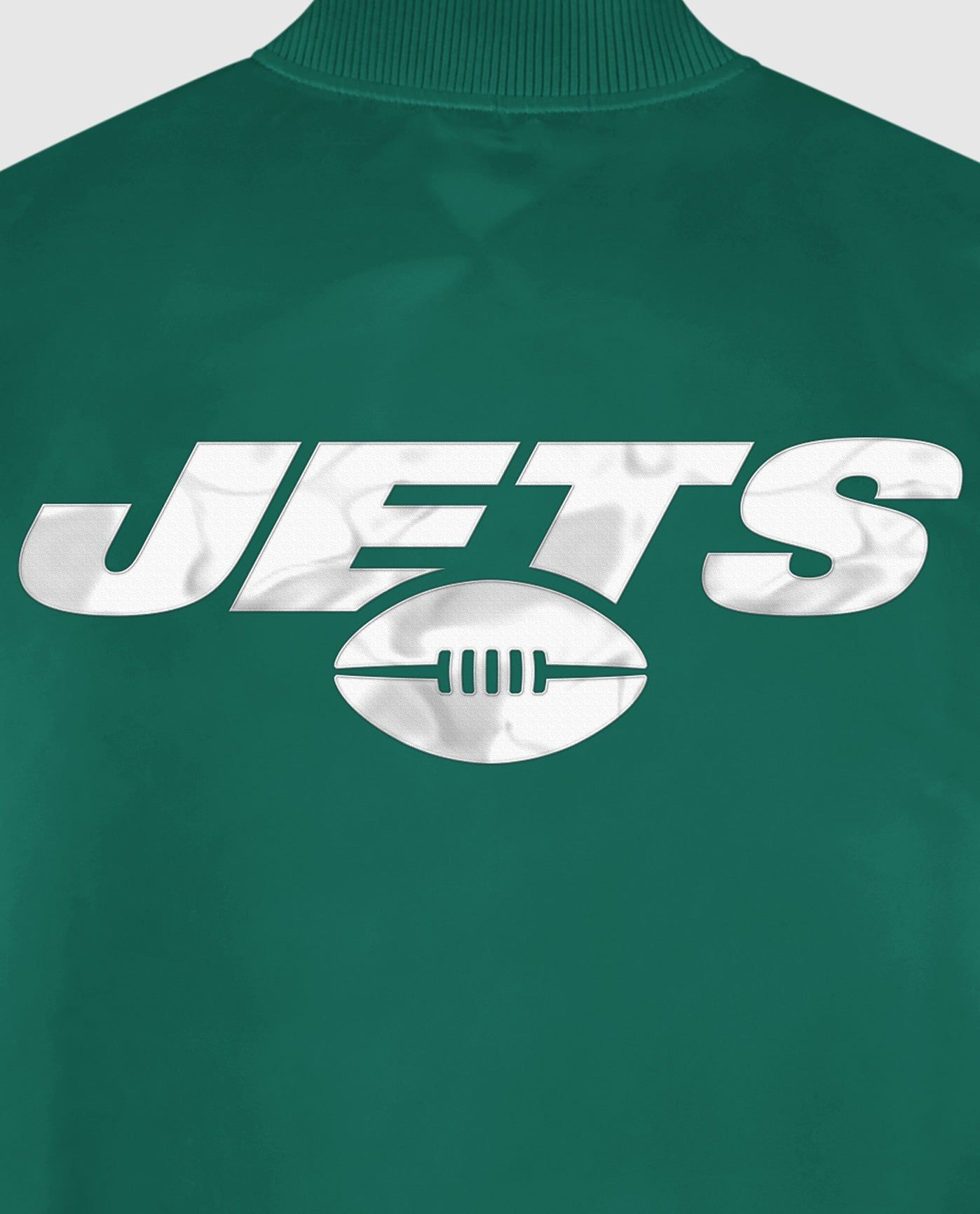 New York Jets Varsity Satin Full-Snap Jacket sold by Starter product image thumbnail 3