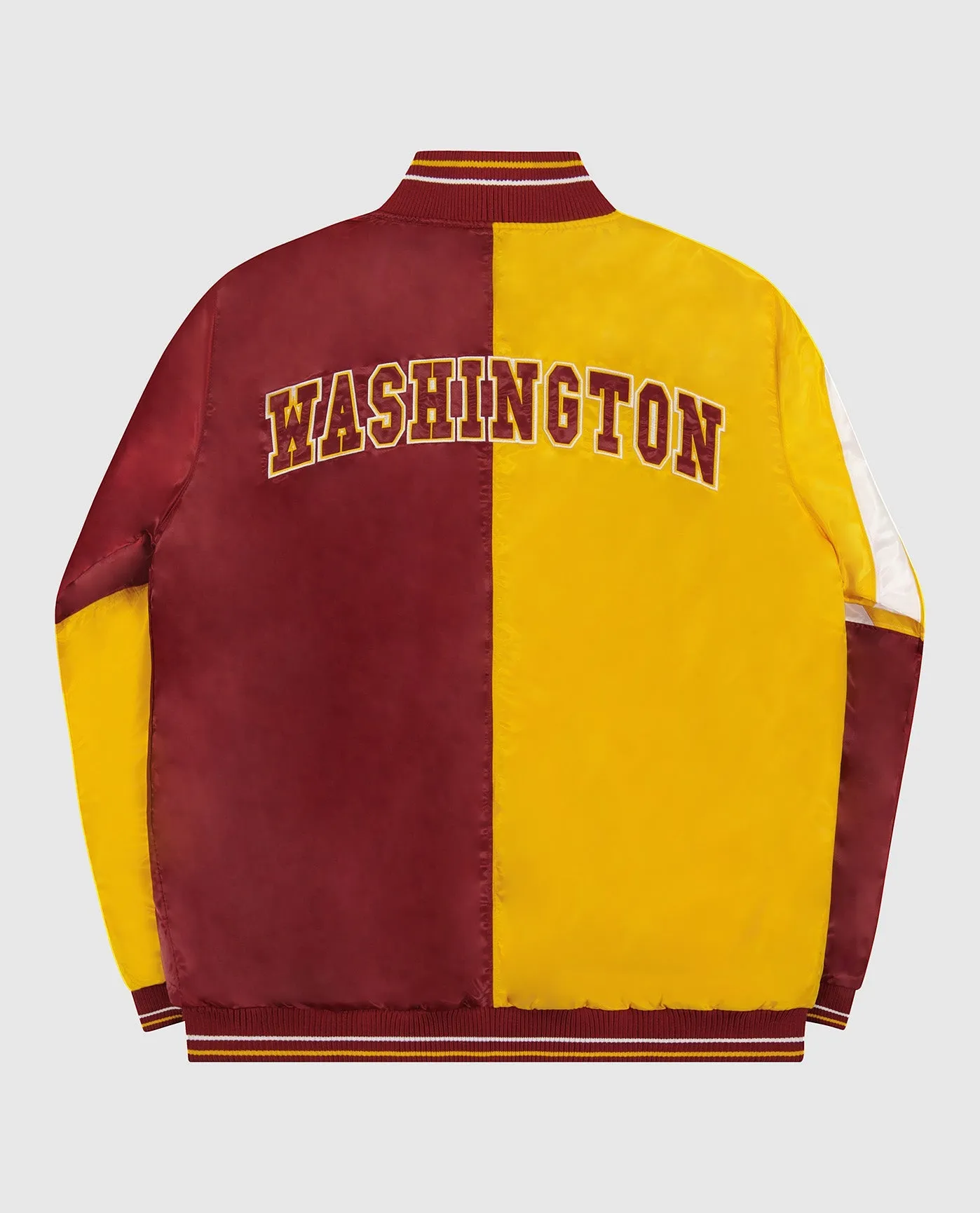 Washington Commanders Varsity Satin Full-Snap Jacket sold by Starter product image thumbnail 4