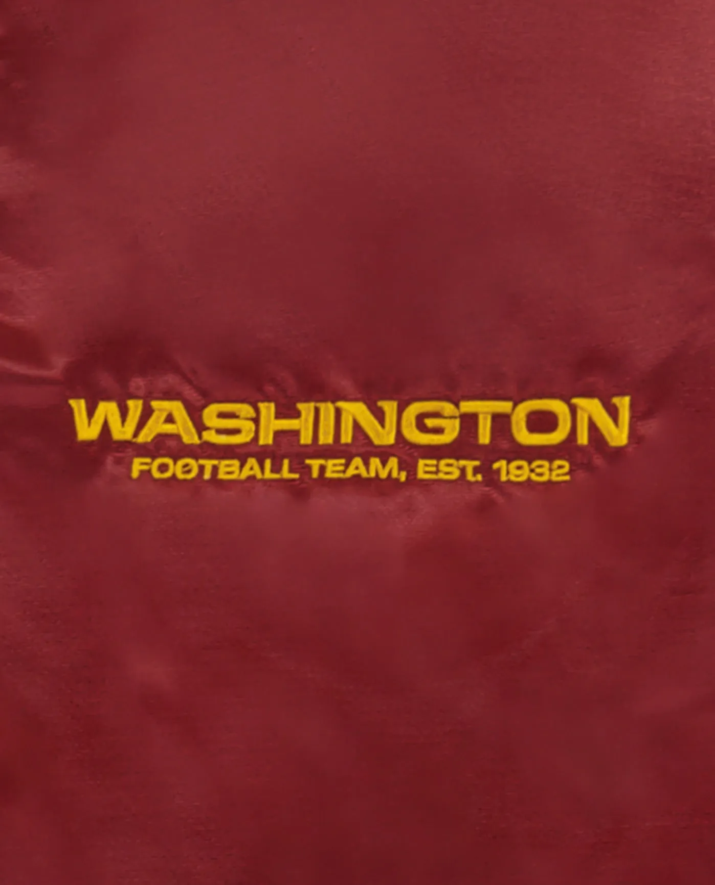 Washington Commanders Varsity Satin Full-Snap Jacket sold by Starter product image thumbnail 2