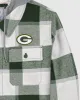 Green Bay Packers The Big Joe Sherpa Lined Plaid Jacket sold by Starter