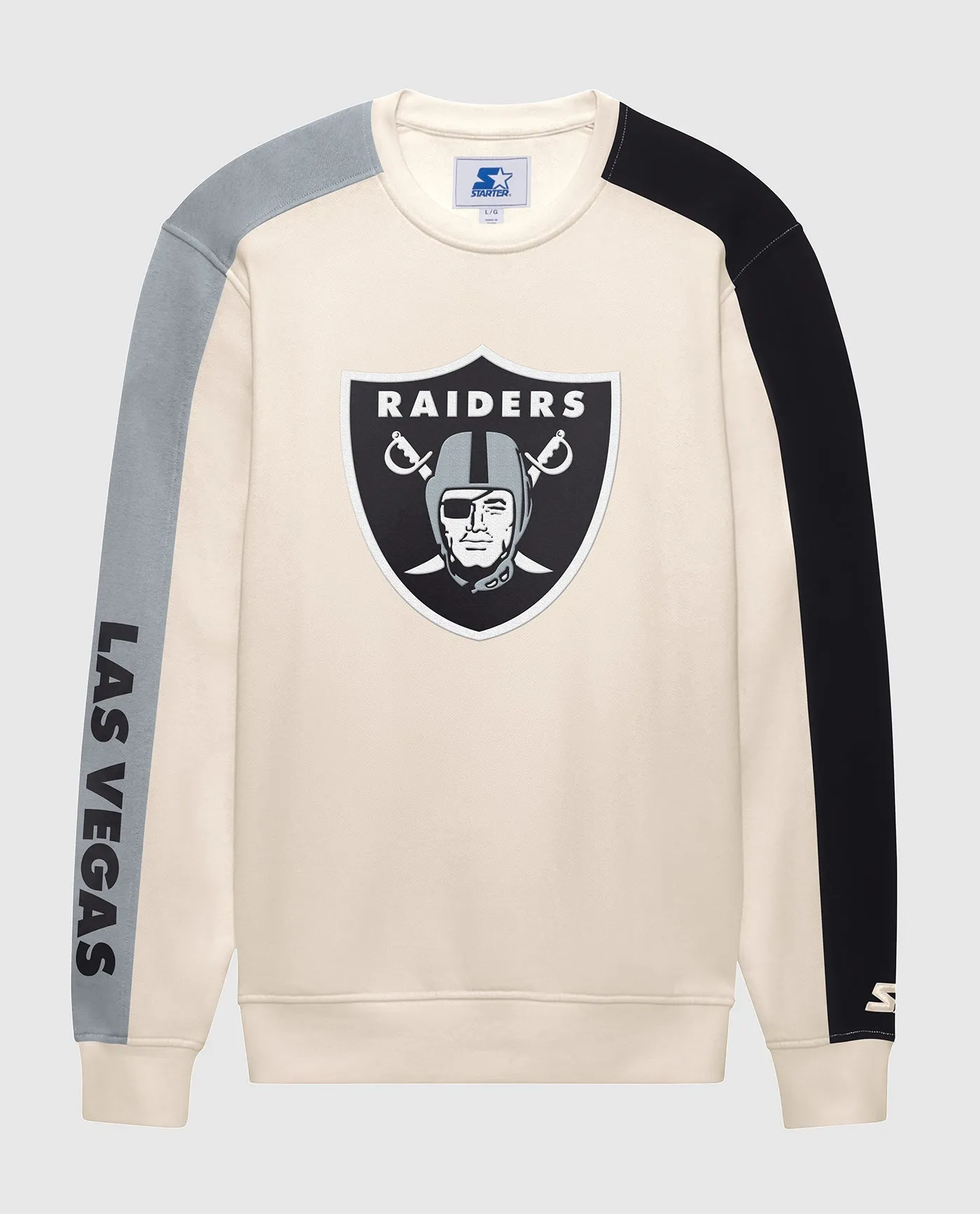 Las Vegas Raiders Team Crew Long Sleeve Shirt sold by Starter