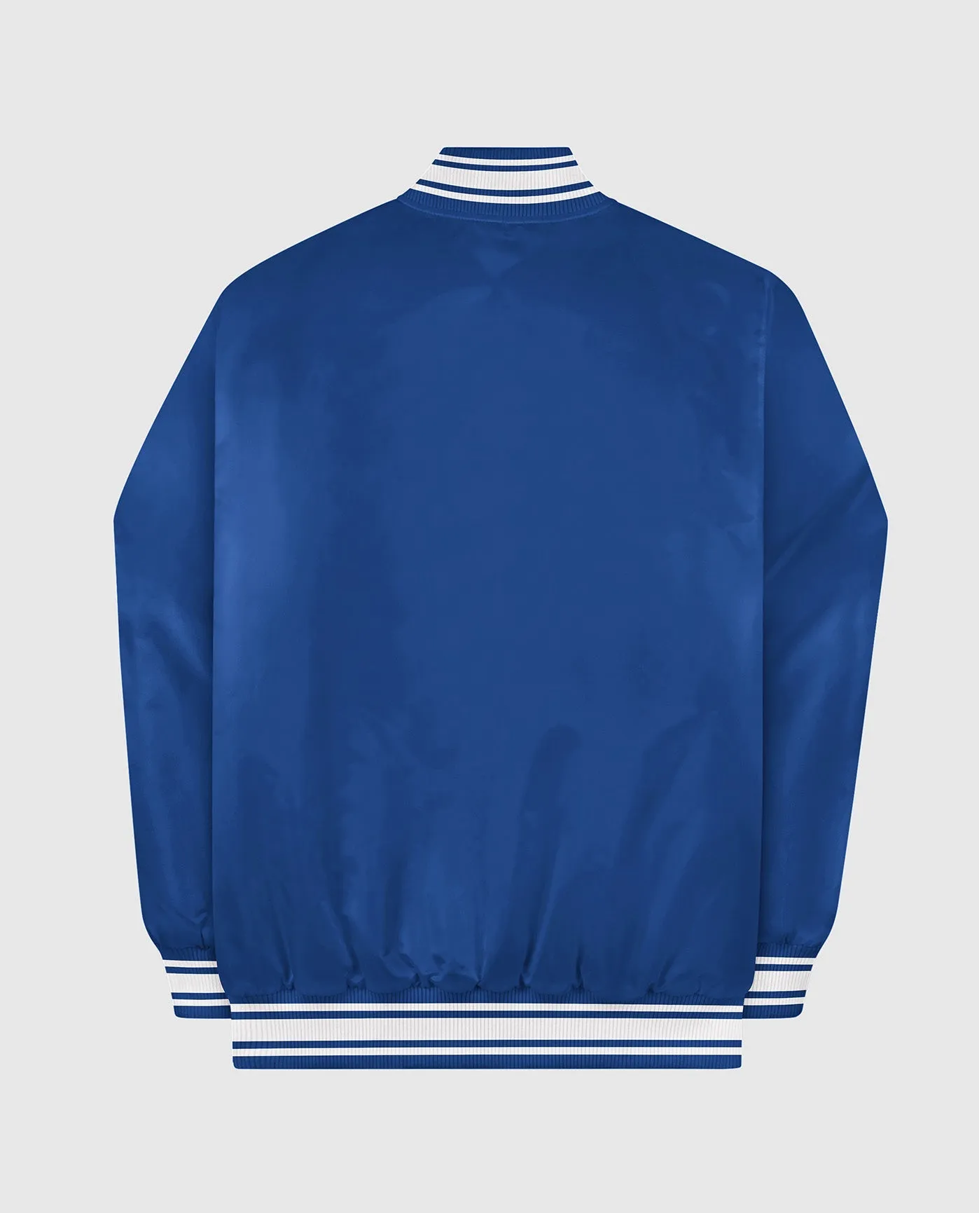 Starter Locker Room Full-Snap Satin Jacket Royal Blue sold by Starter product image thumbnail 4