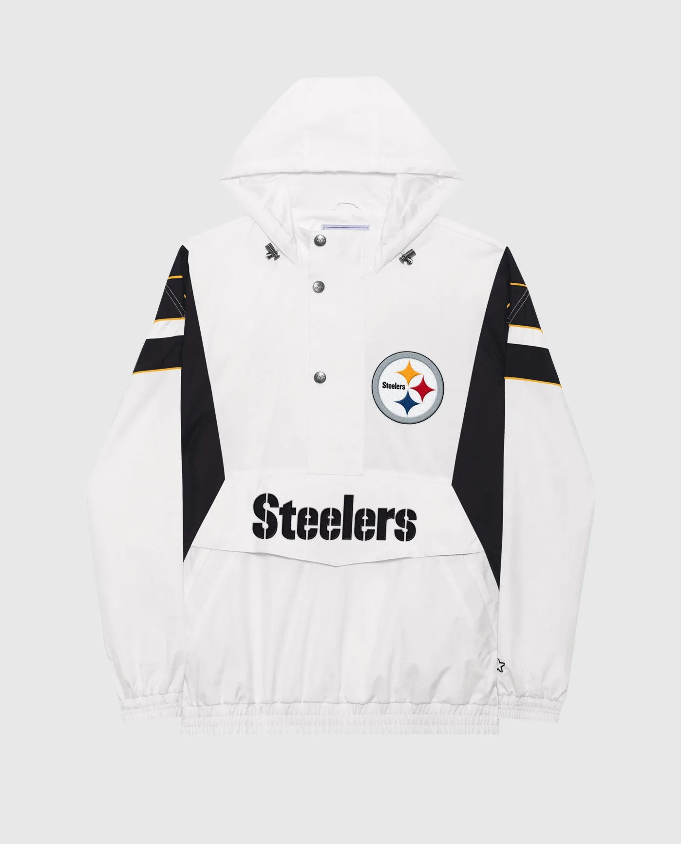 Pittsburgh Steelers Home Team Half-Zip Jacket sold by Starter