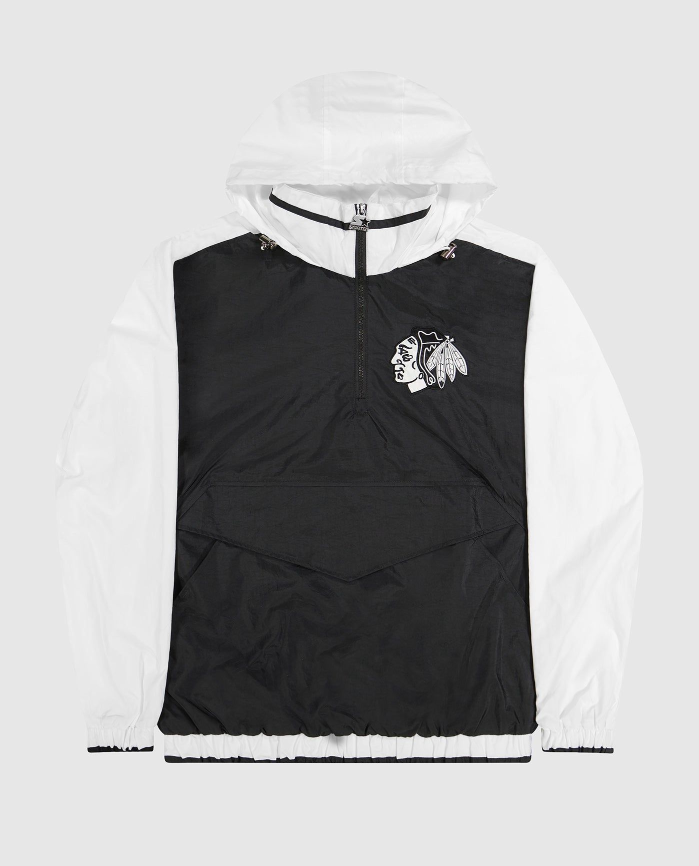 Chicago Blackhawks Pullover Half-Zip Hooded Prospect Jacket sold by Starter