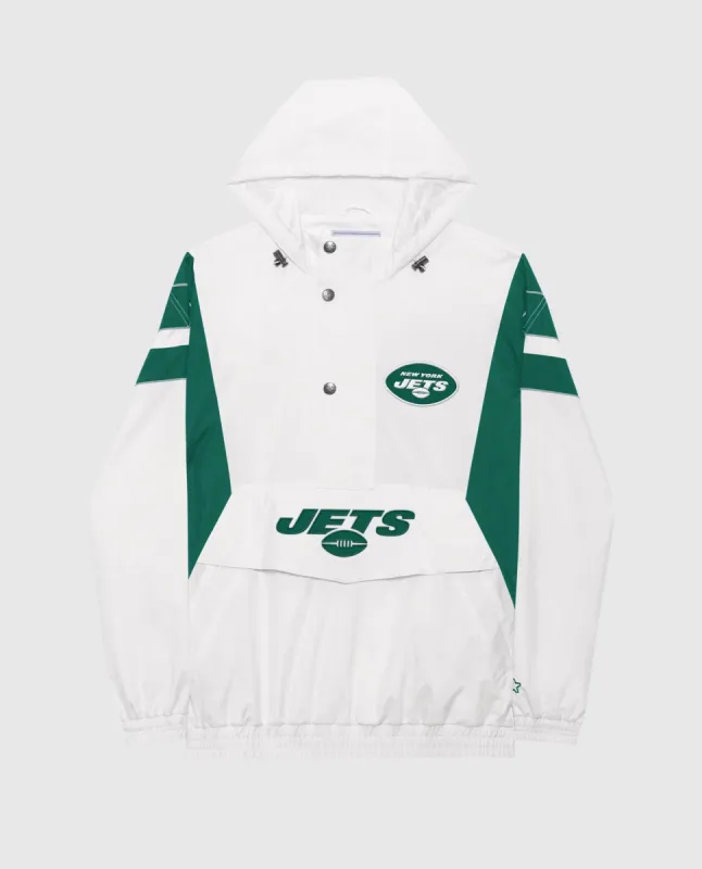 New York Jets Home Team Half-Zip Jacket sold by Starter