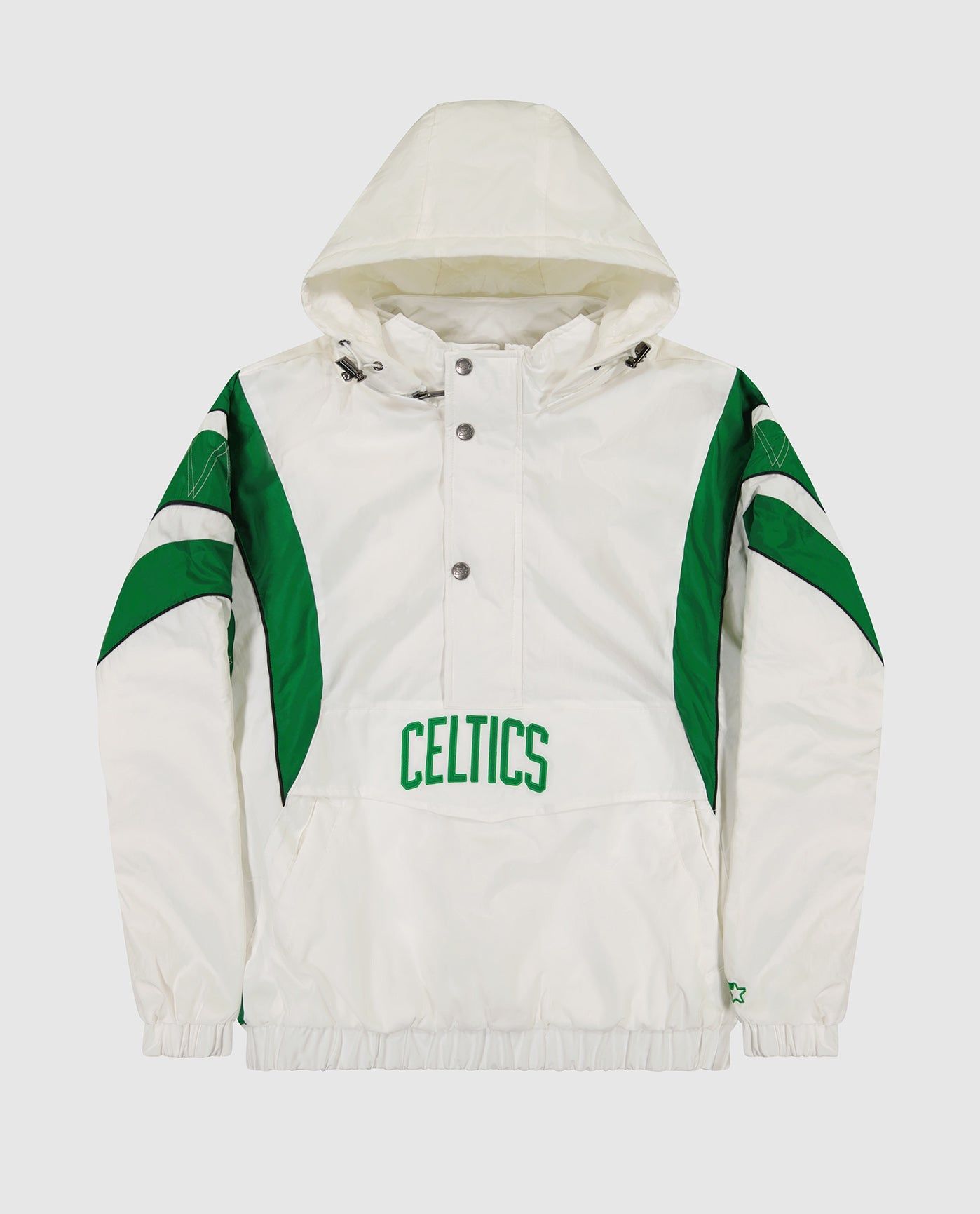 Boston Celtics Pullover Half-Zip Hooded Impact Jacket sold by Starter