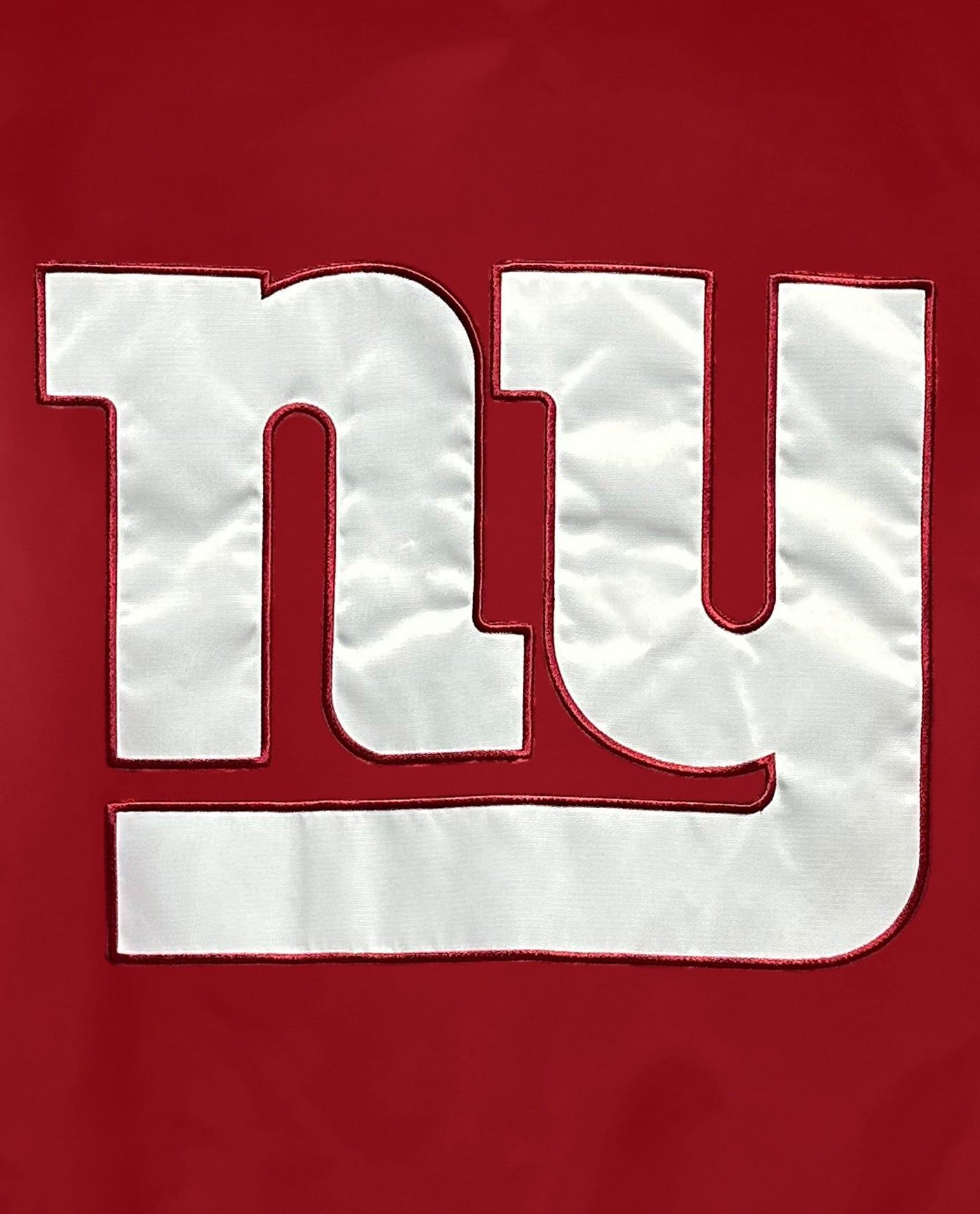 New York Giants Home Game Satin Full Snap Jacket sold by Starter product image thumbnail 3