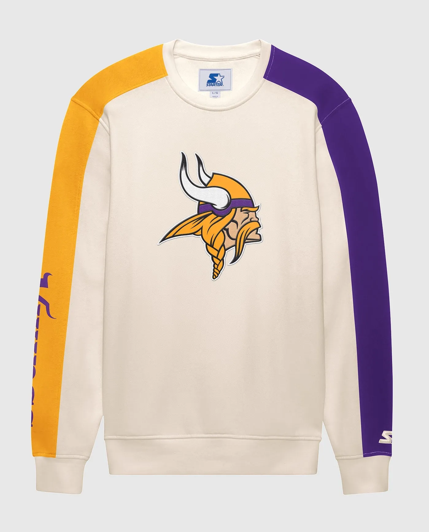 Minnesota Vikings Team Crew Long Sleeve Shirt sold by Starter