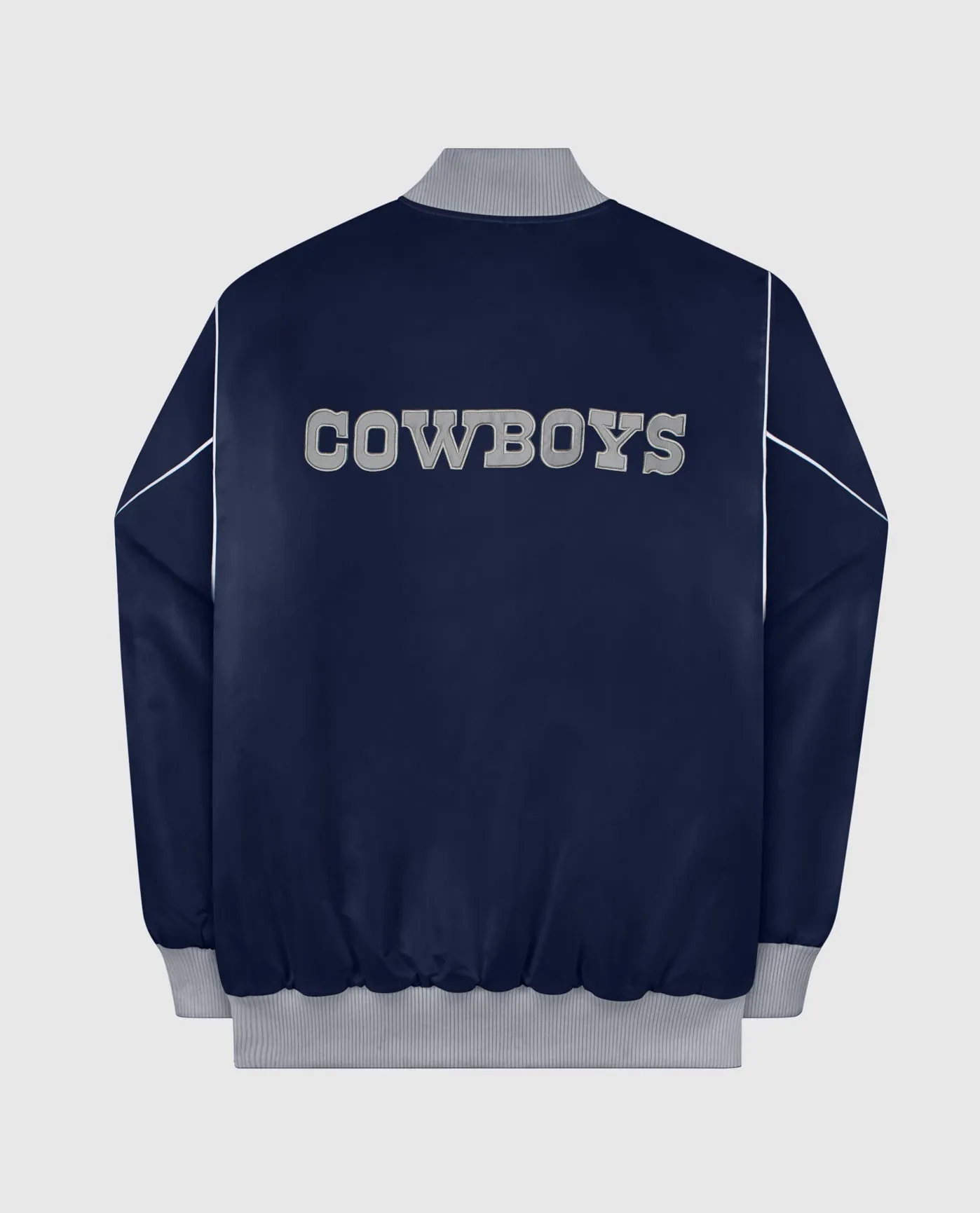 Dallas Cowboys Snap-Front Bomber Jacket sold by Starter product image thumbnail 4