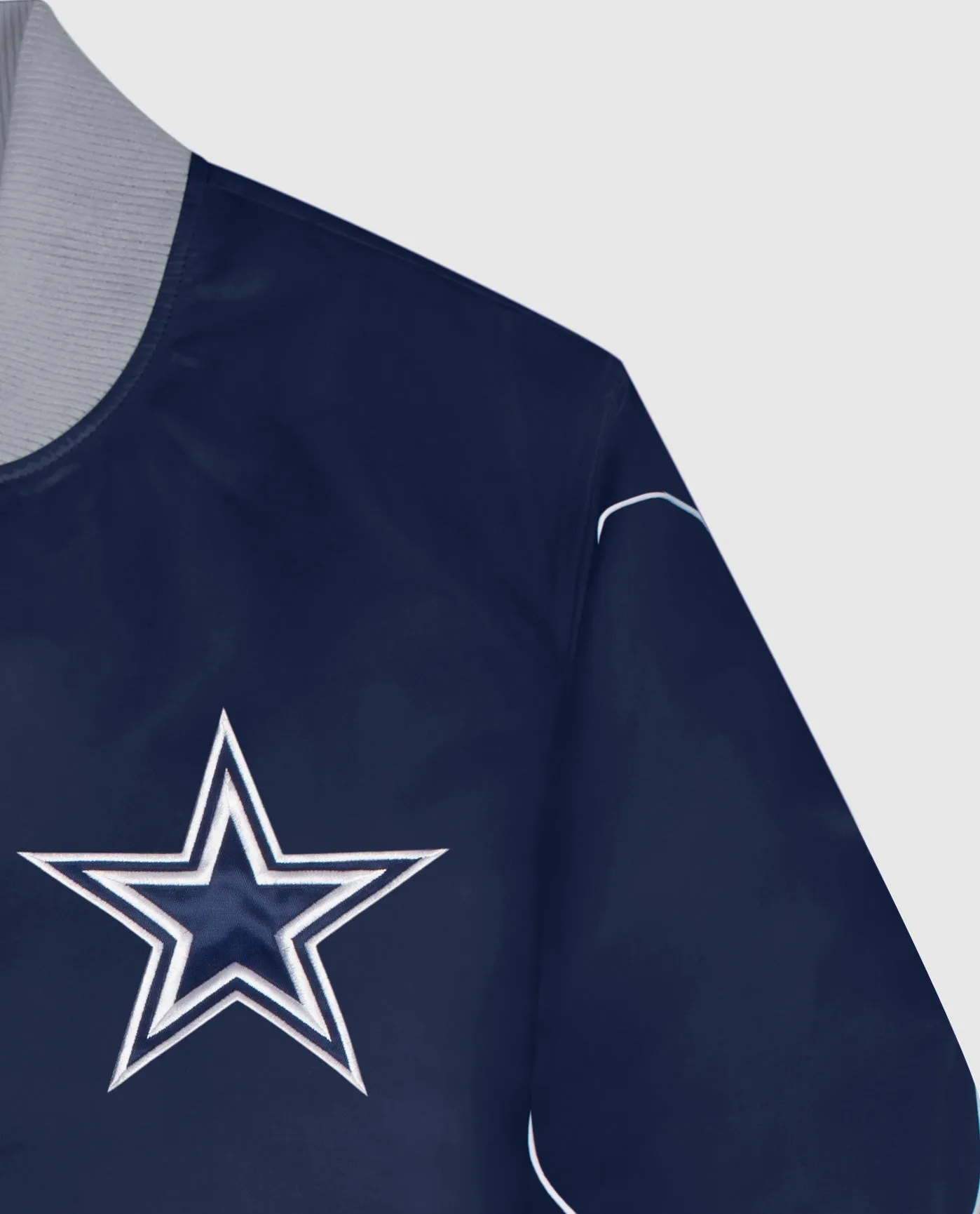 Dallas Cowboys Snap-Front Bomber Jacket sold by Starter product image thumbnail 2