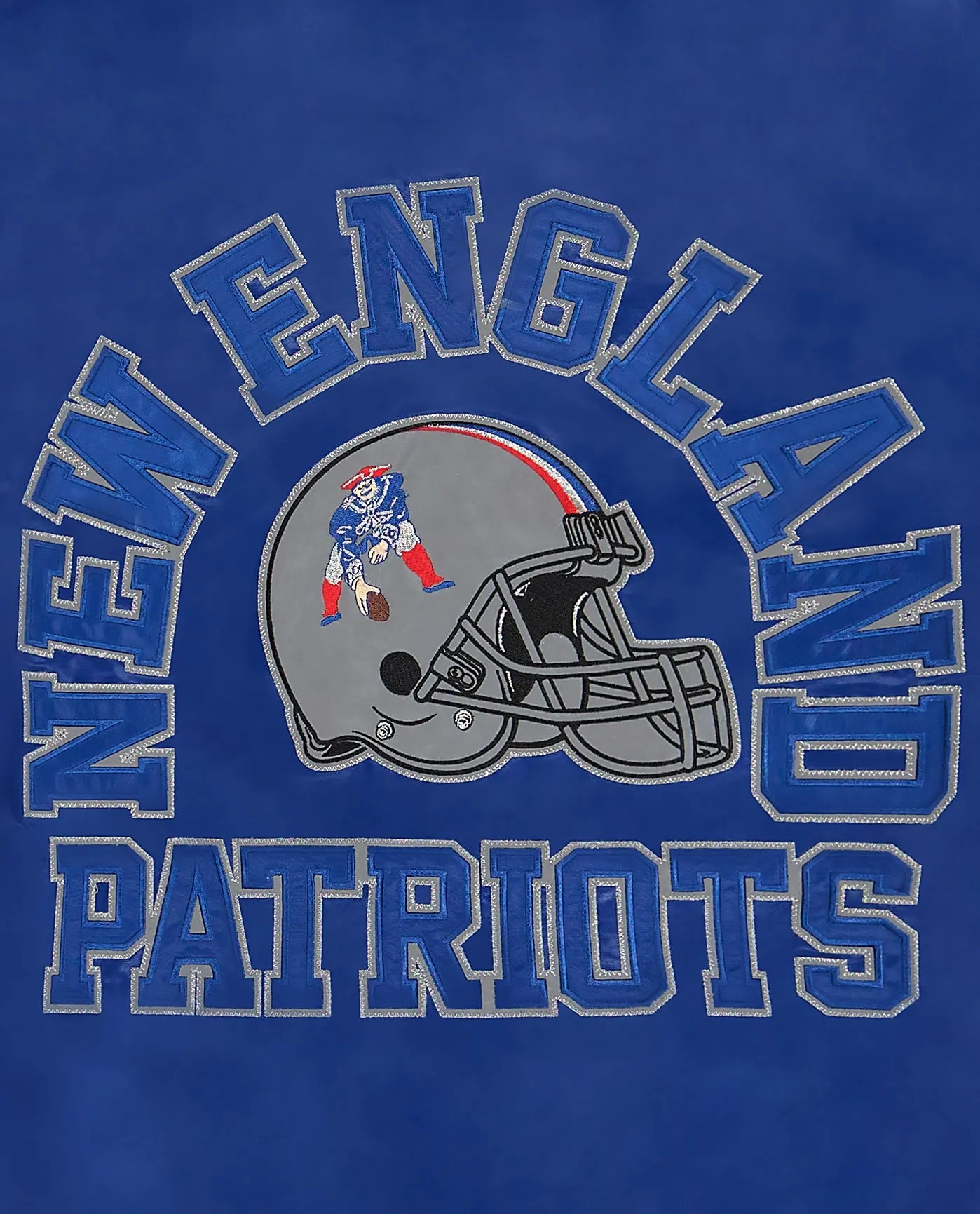 New England Patriots Varsity Satin Full-Snap Jacket sold by Starter product image thumbnail 3