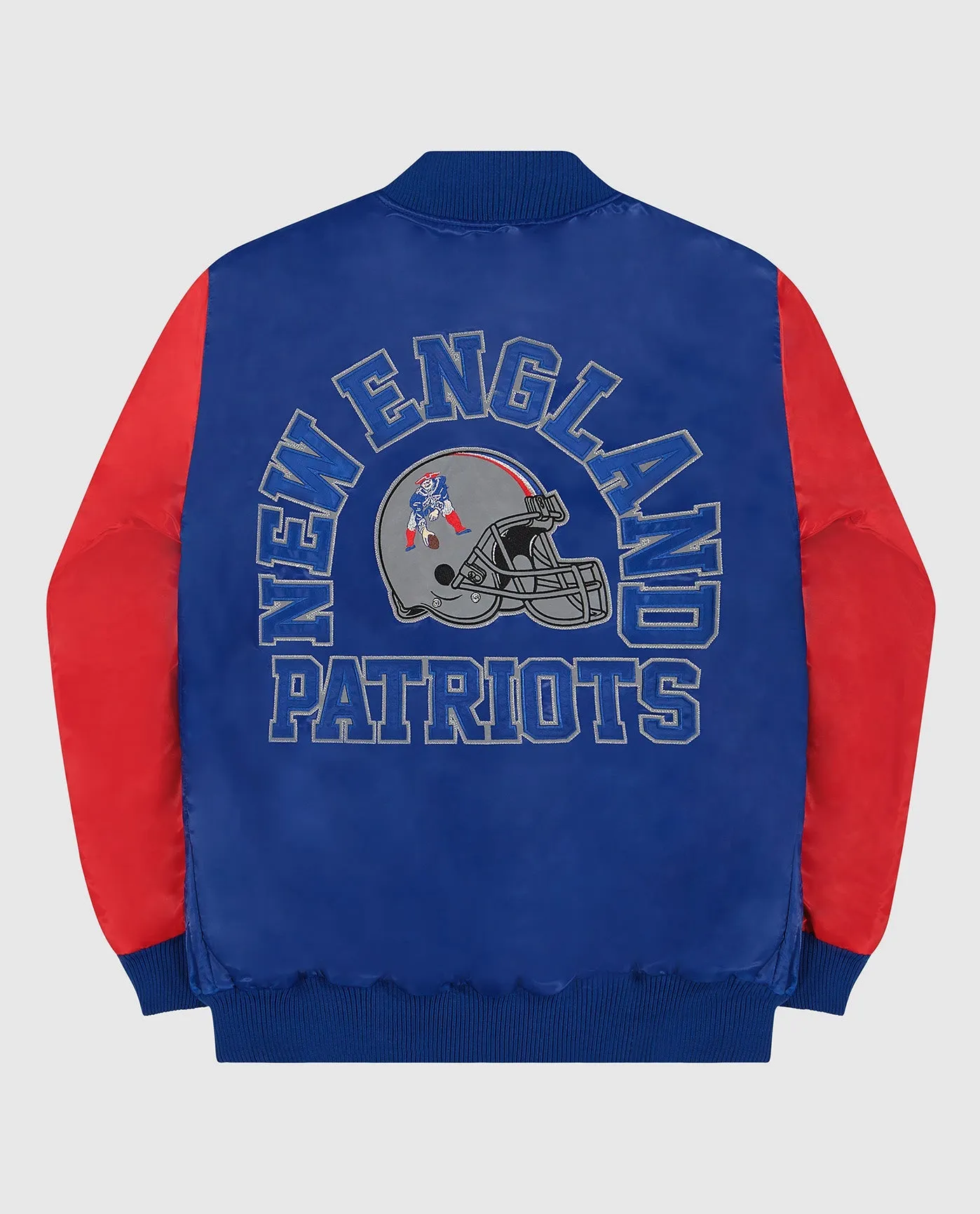New England Patriots Varsity Satin Full-Snap Jacket sold by Starter product image thumbnail 4