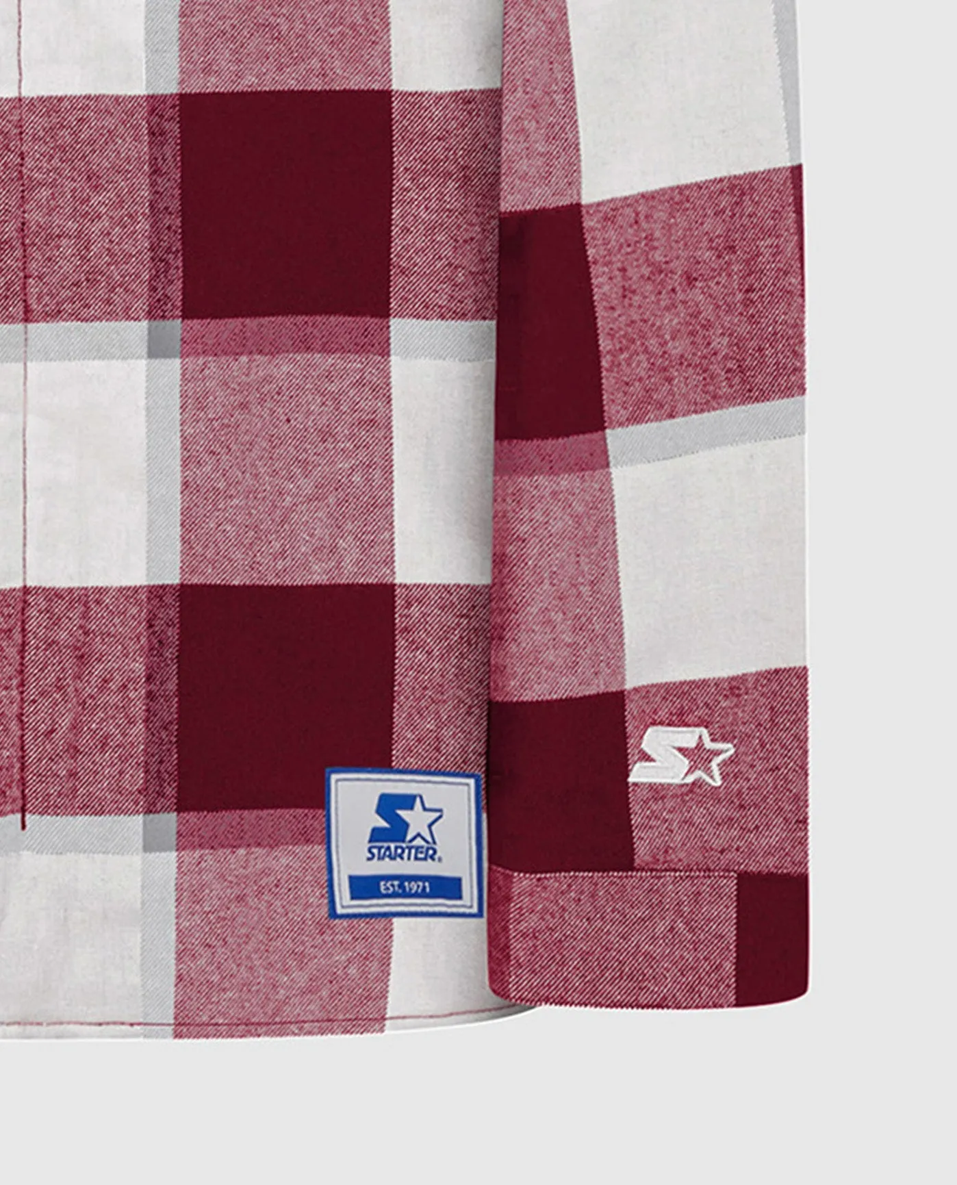 San Francisco 49ers The Big Joe Sherpa Lined Plaid Jacket sold by Starter product image thumbnail 3