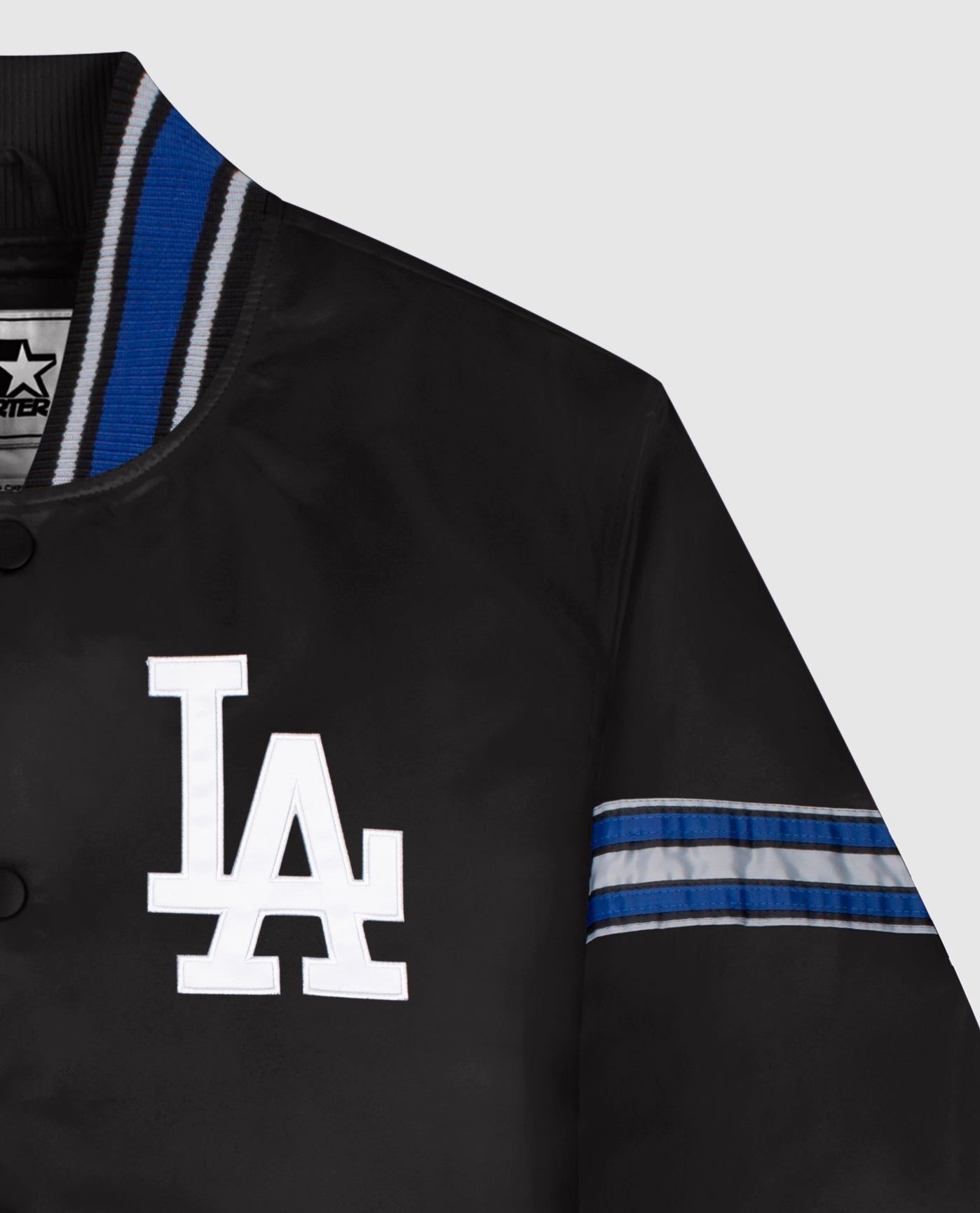 Los Angeles Dodgers Satin Full-Snap Jacket sold by Starter product image thumbnail 2
