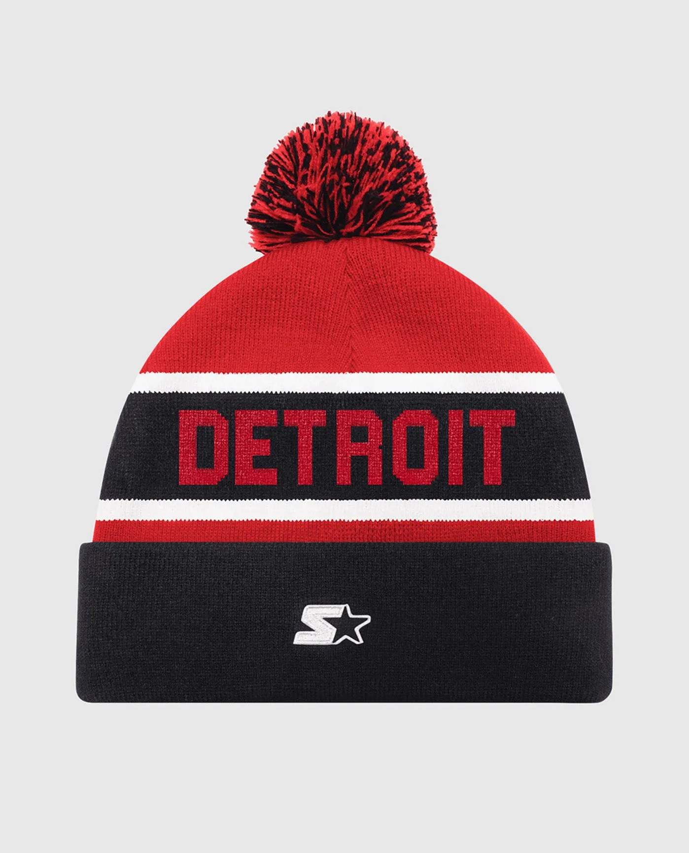 Detroit Red Wings Pom Beanie sold by Starter product image thumbnail 2