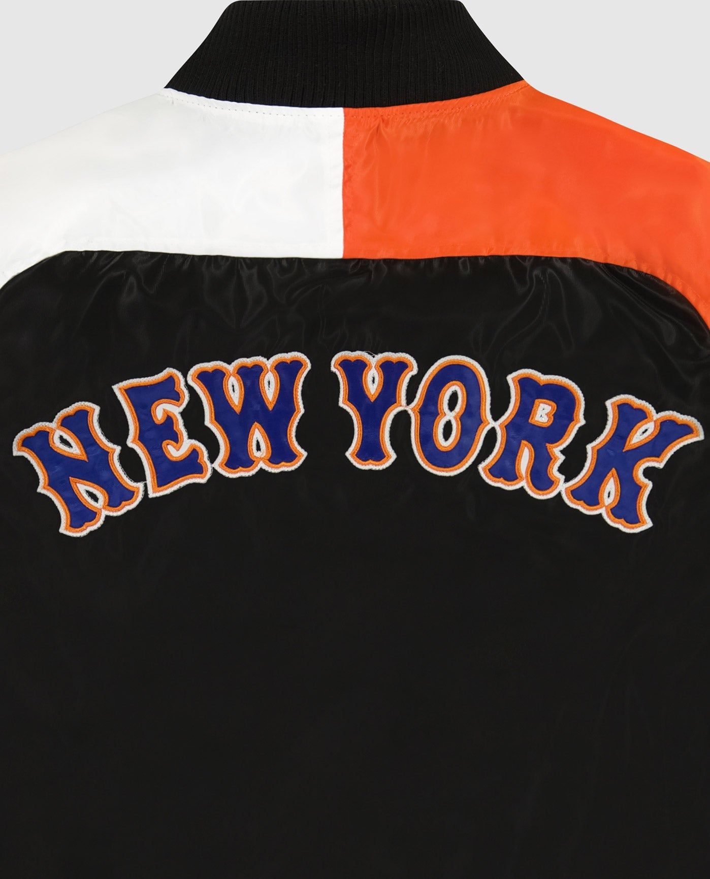 New York Mets Varsity Satin Full-Snap Jacket sold by Starter product image thumbnail 3