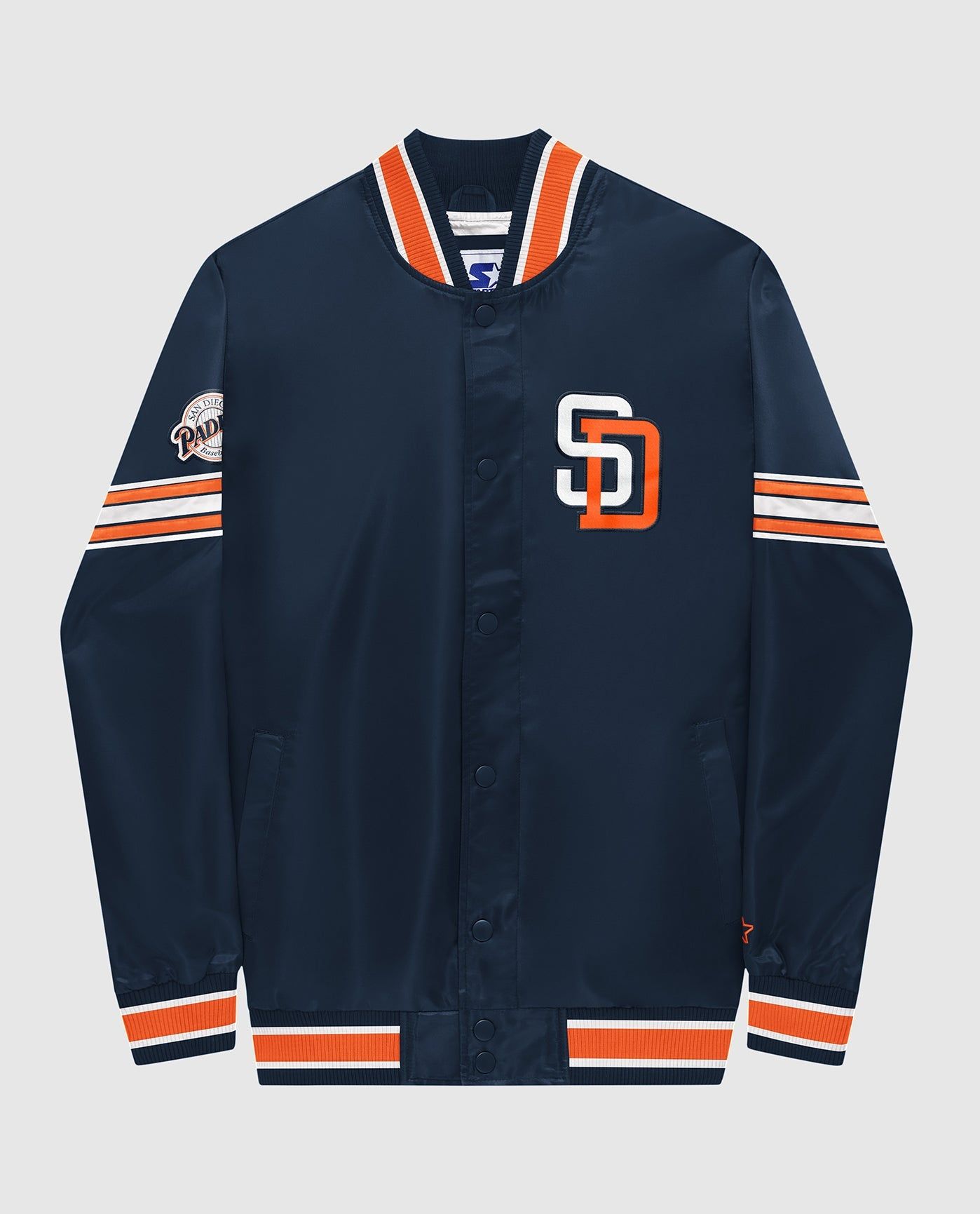 San Diego Padres Satin Full-Snap Jacket sold by Starter