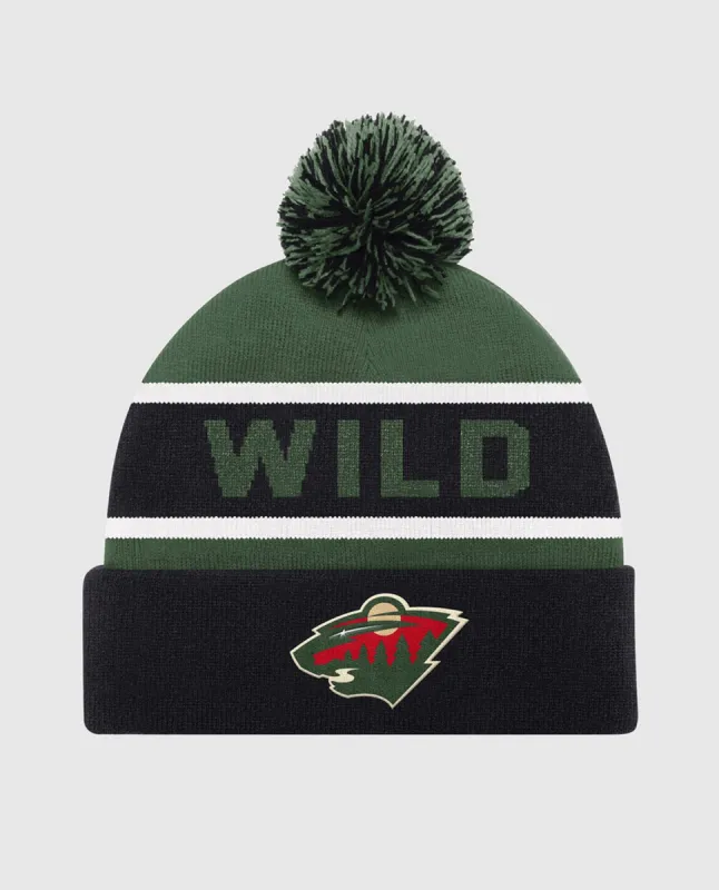 Minnesota Wild Pom Beanie sold by Starter