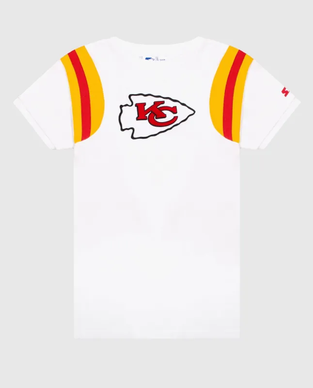 Women's Kansas City Chiefs Short Sleeve Crew Neck Shirt sold by Starter
