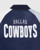 Women's Dallas Cowboys Snap-Front Varsity Satin Jacket sold by Starter