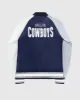 Women's Dallas Cowboys Snap-Front Varsity Satin Jacket sold by Starter