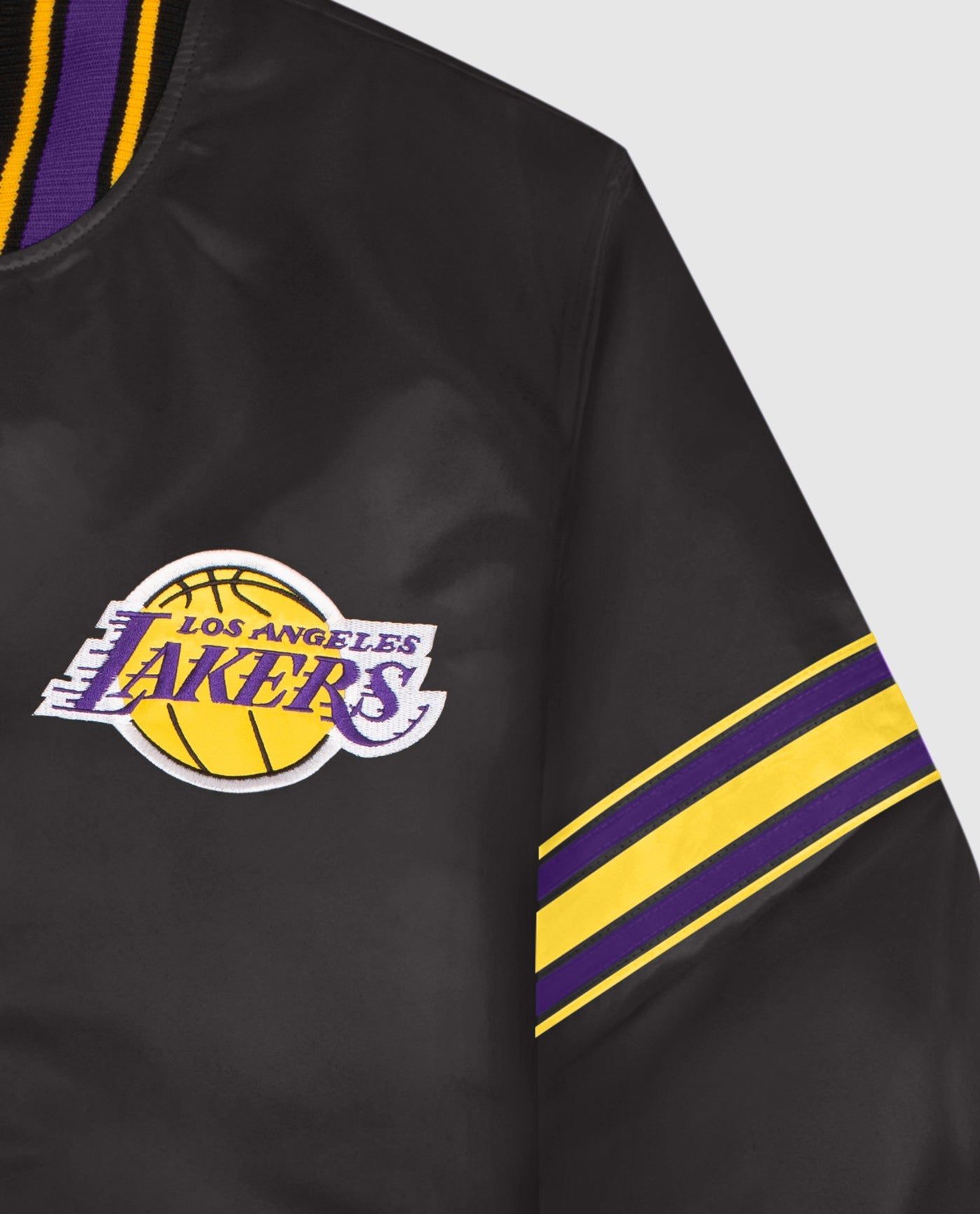 Los Angeles Lakers Satin Full-Snap Jacket sold by Starter product image thumbnail 2