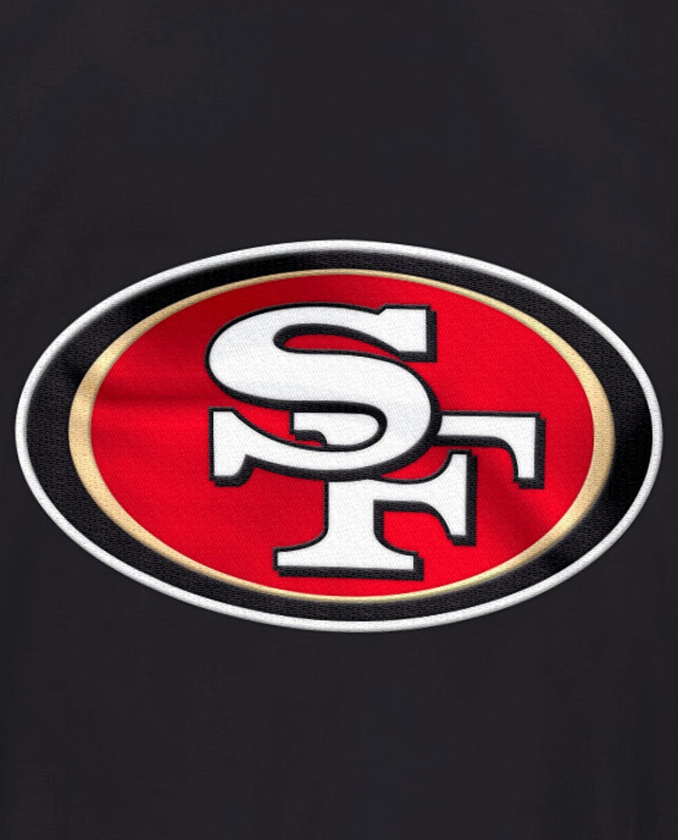 San Francisco 49ers Home Team Half-Zip Jacket sold by Starter product image thumbnail 3