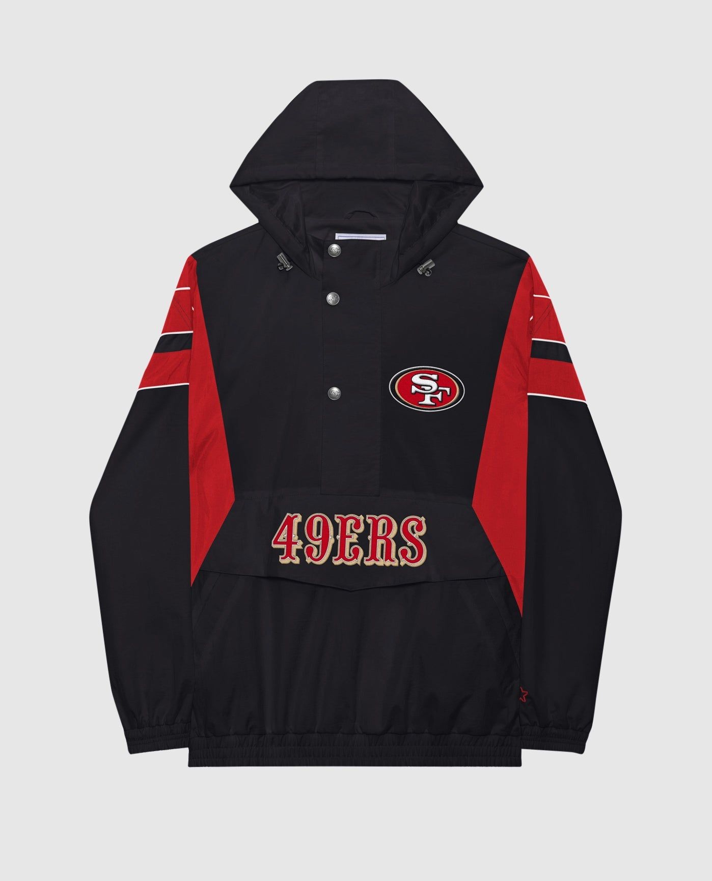 San Francisco 49ers Home Team Half-Zip Jacket sold by Starter