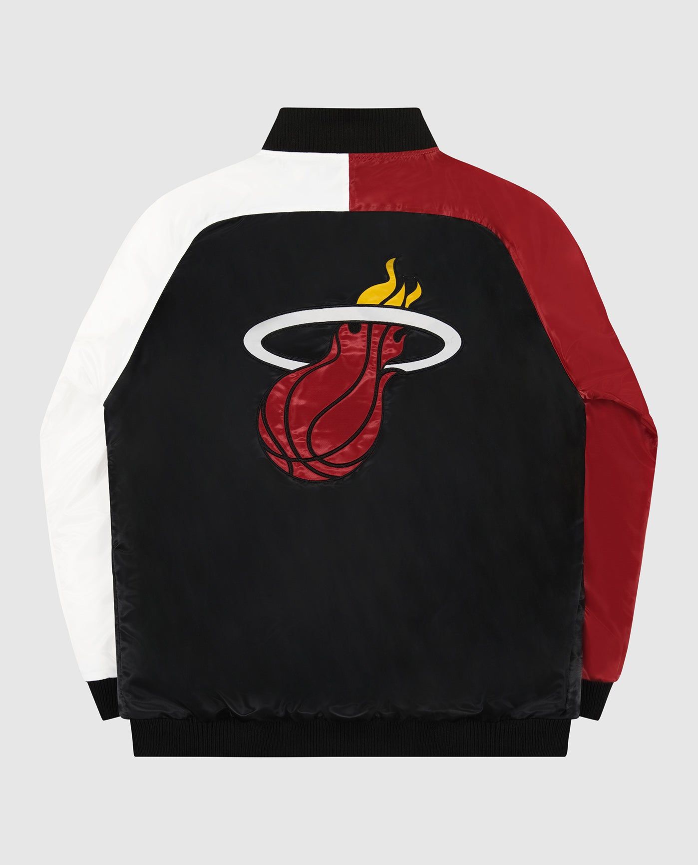 Miami Heat Varsity Satin Full-Snap Jacket sold by Starter product image thumbnail 4