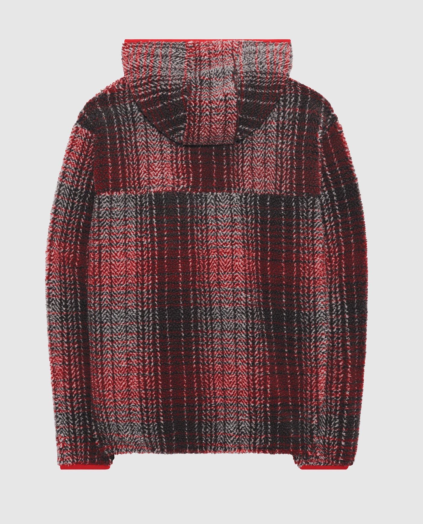 San Francisco 49ers Gus Plaid Sherpa Pullover Jacket sold by Starter product image thumbnail 4