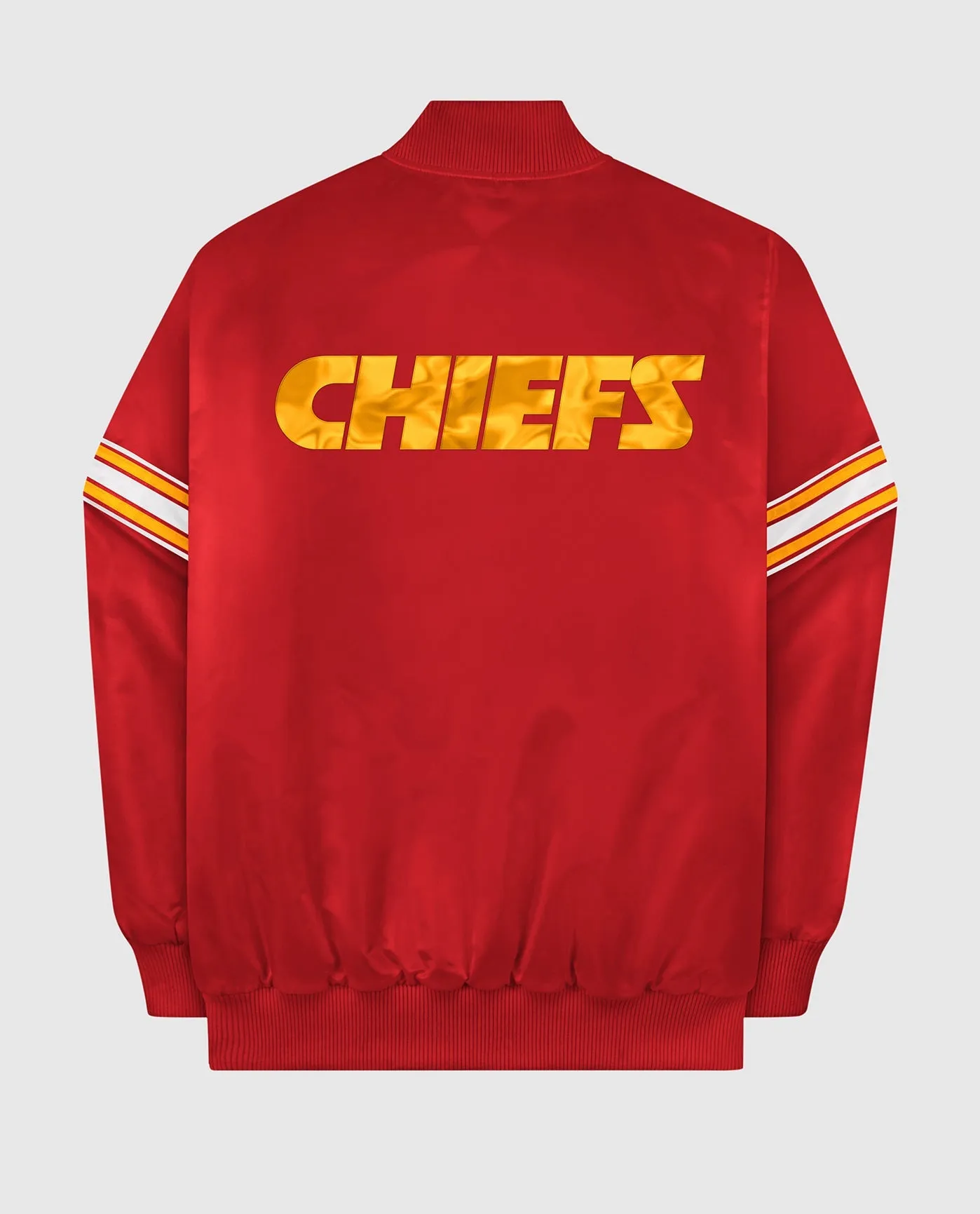 Kansas City Chiefs Varsity Satin Full-Snap Jacket sold by Starter product image thumbnail 4