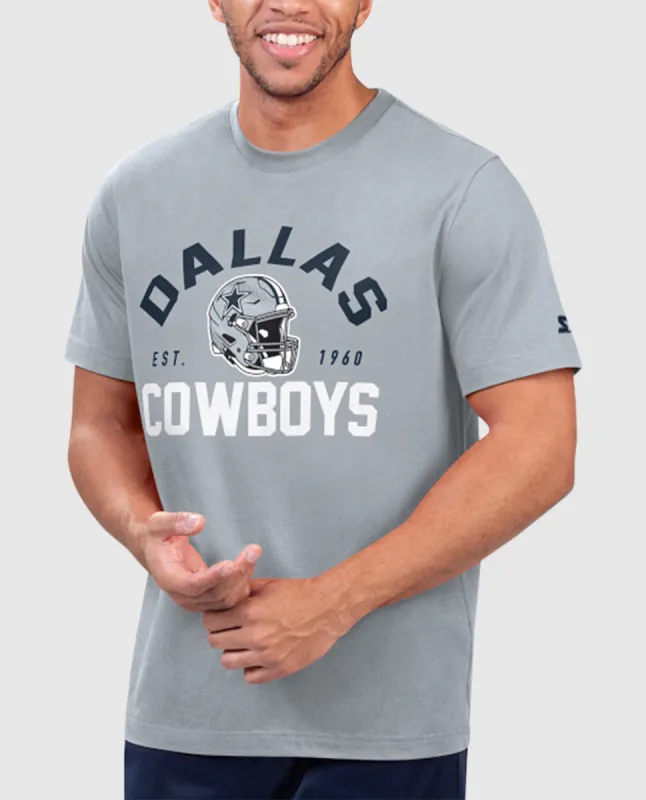 Dallas Cowboys Hands Off Short Sleeve Tee made by Starter
