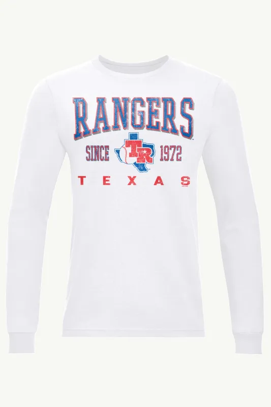 MENS TEXAS RANGERS RETRO LONG SLEEVE T SHIRT sold by Starter