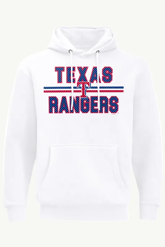 MENS TEXAS RANGERS MESH LOOK HOODIE made by Starter