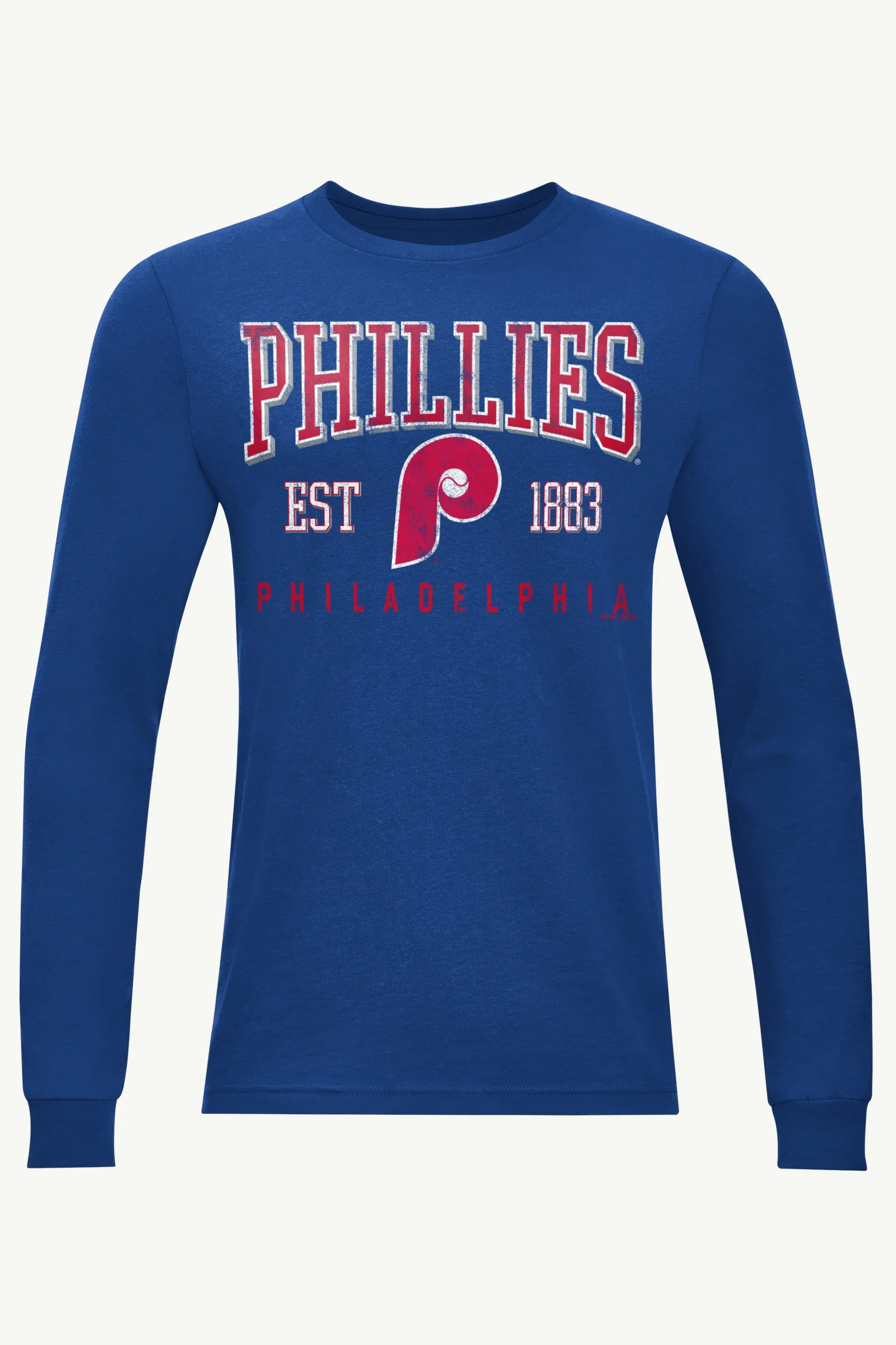 MENS PHILADELPHIA PHILLIES RETRO LONG SLEEVE T SHIRT sold by Starter