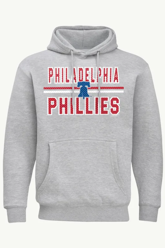 MENS PHILADELPHIA PHILLIES MESH LOOK HOODIE made by Starter