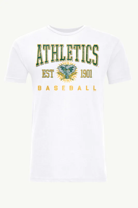 MENS ATHLETICS RETRO T SHIRT sold by Starter