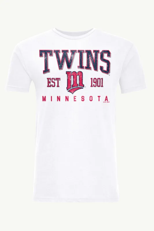 MENS MINNESOTA TWINS RETRO T SHIRT sold by Starter