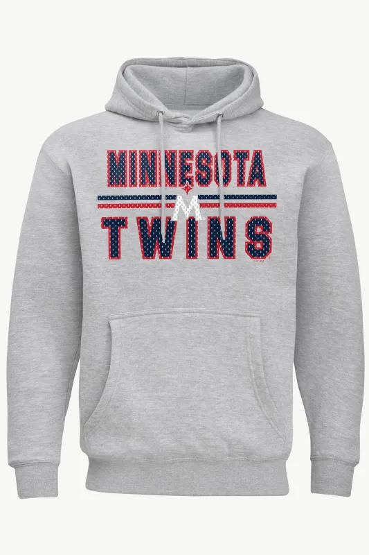 MENS MINNESOTA TWINS MESH LOOK HOODIE made by Starter