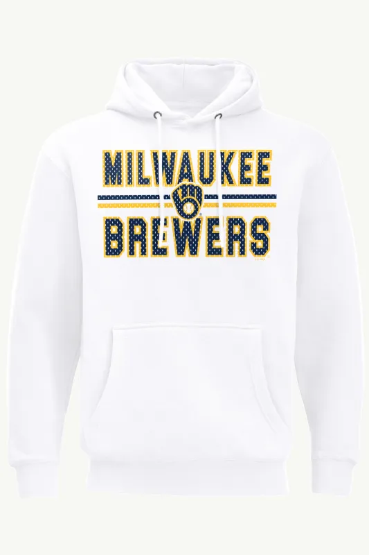 MENS MILWAUKEE BREWERS MESH LOOK HOODIE sold by Starter