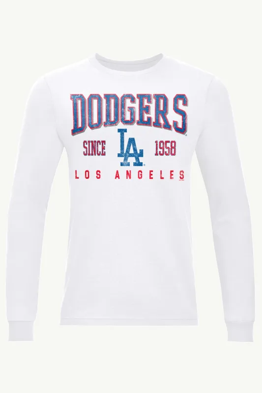 MENS LOS ANGELES DODGERS RETRO LONG SLEEVE T SHIRT sold by Starter