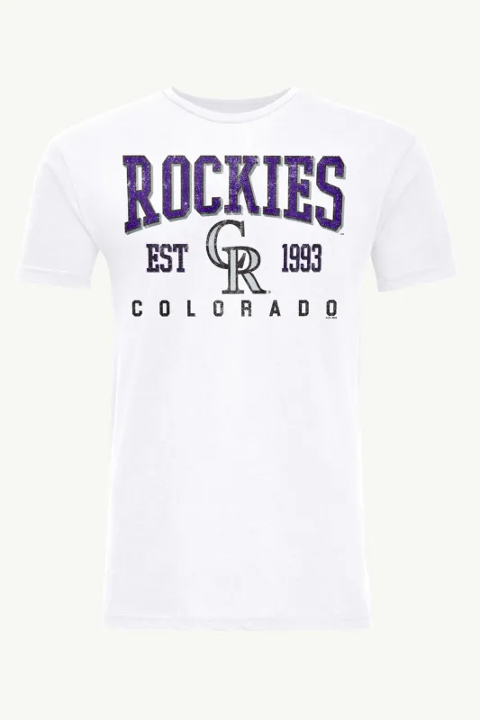 MENS COLORADO ROCKIES RETRO T SHIRT sold by Starter