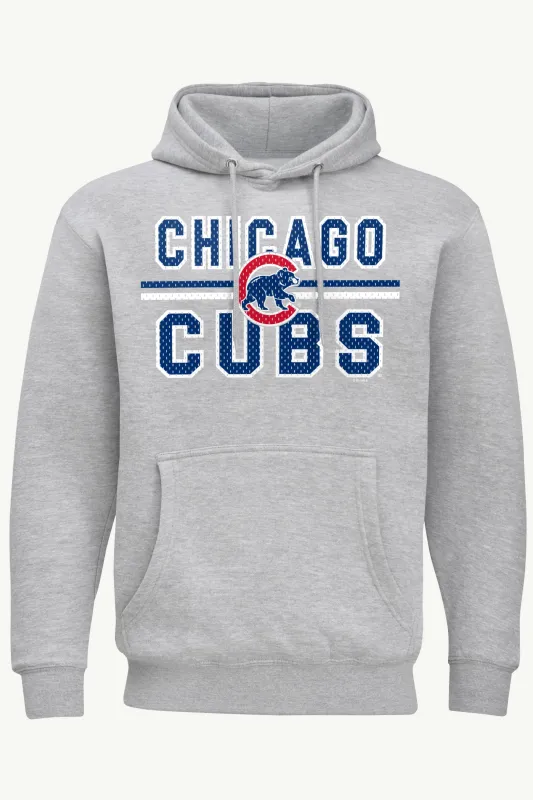MENS CHICAGO CUBS MESH LOOK HOODIE sold by Starter