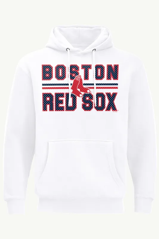 MENS BOSTON RED SOX MESH LOOK HOODIE sold by Starter