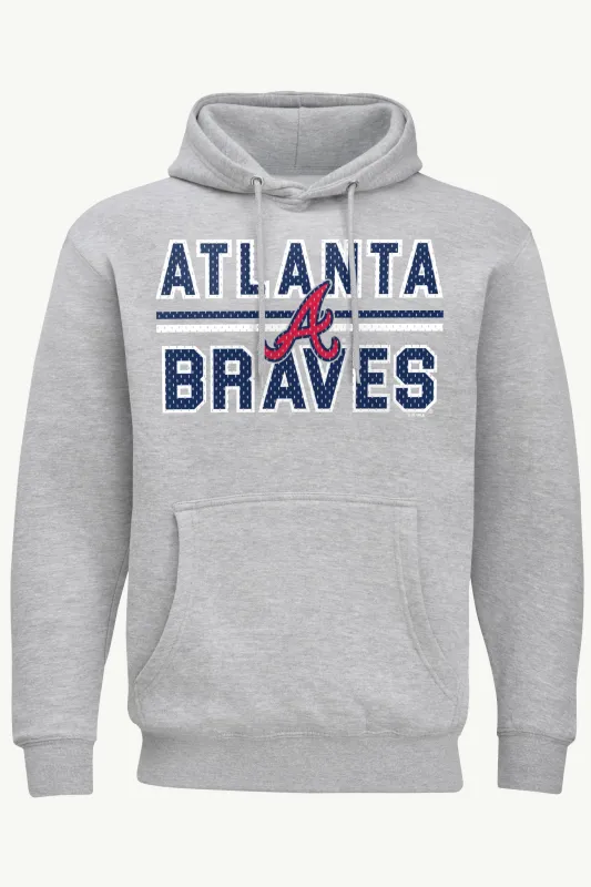 MENS ATLANTA BRAVES MESH LOOK HOODIE sold by Starter