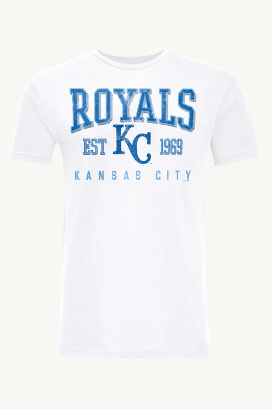 MENS KANSAS CITY ROYALS RETRO LONG SLEEVE T SHIRT sold by Starter