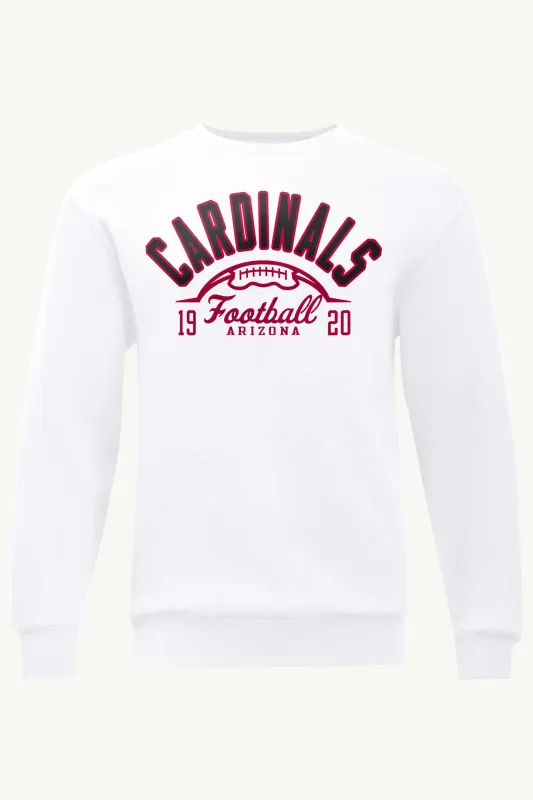 MENS ARIZONA CARDINALS HALF BALL SWEATSHIRT made by Starter